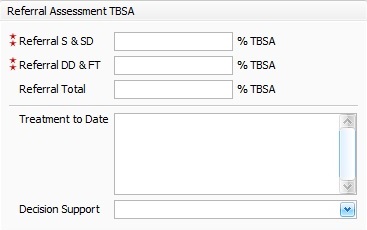 Referral Assessment TBSA