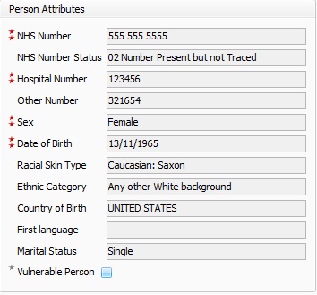 Personal Attributes