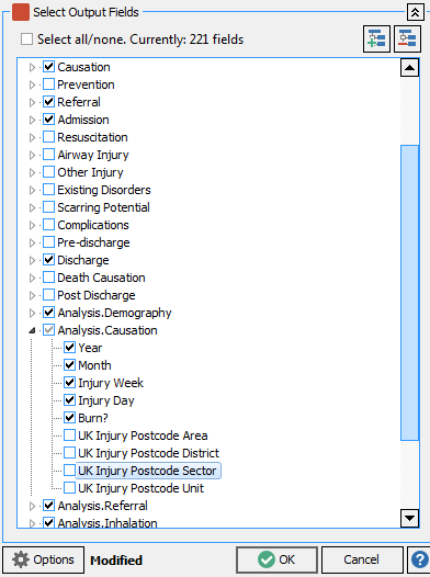IBID Query Field List.png