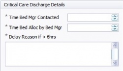 Critical Care Discharge Details
